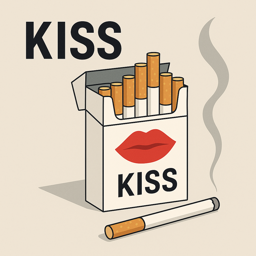 kiss cigarettes